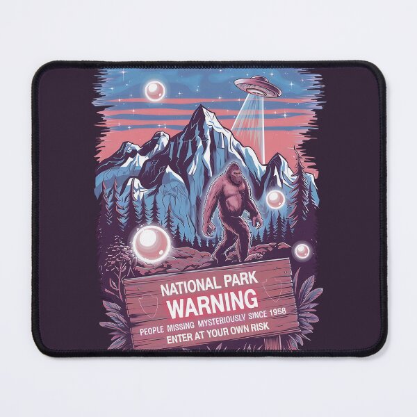 Item preview, Missing in the 411 National Park Warning designed and sold by Wild-Neptune.