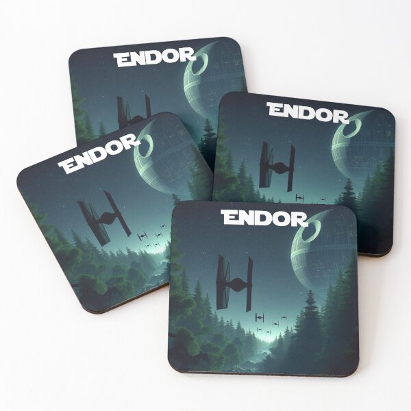 Item preview, Endor Poster designed and sold by GarryDeanArt.