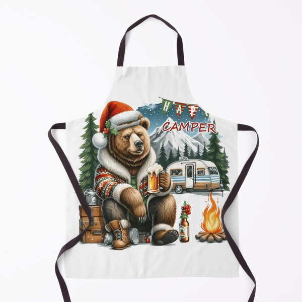 Item preview, Happy Camper, Grizzly Bear Happy Camper designed and sold by yunamaliskova.