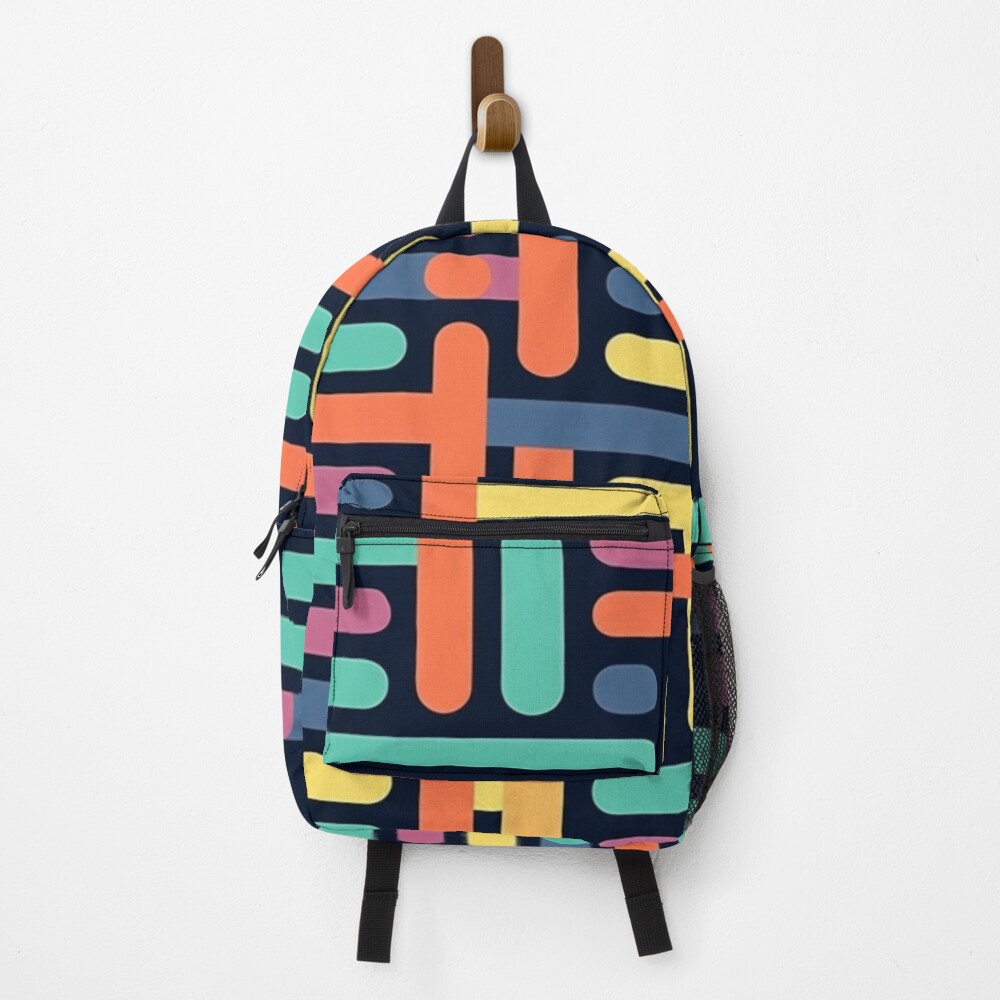 Item preview, Backpack designed and sold by patternshoprad.
