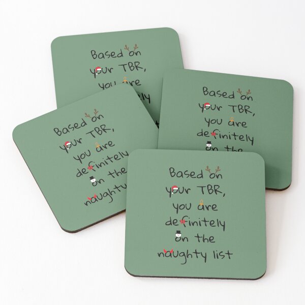 Item preview, Based on your TBR, you are definitely on the naughty list designed and sold by Megurix.