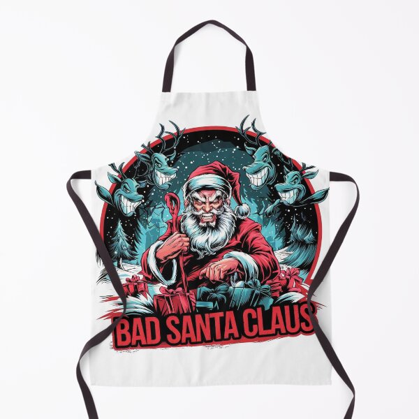 Item preview, Merry Christmas wishes the Bad Santa Claus designed and sold by AnimalsDH305.