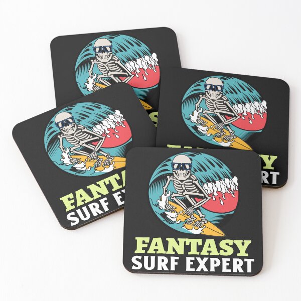 Artikelvorschau, Surfen, Fantasy Surfing, Fantasy, Skelett, Tube, Sonnenbrille, Sommer, Urlaub, Fantasysport, Surfer, entworfen und verkauft von tshirtart2024.