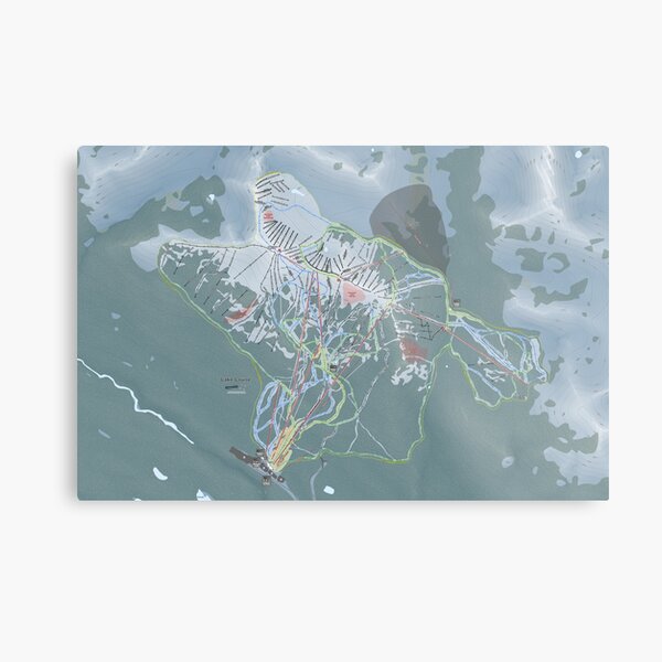 Item preview, Lake Louise Resort Trail Map designed and sold by Mapsynergy Skimaps.