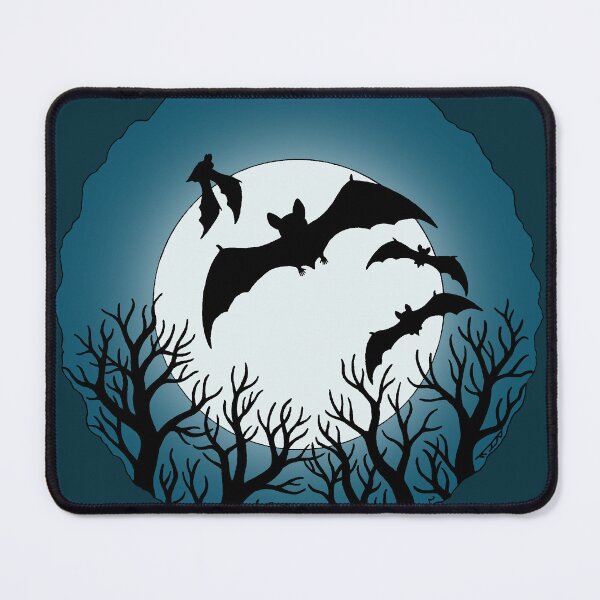 Item preview, Bats and Trees Against the Moon designed and sold by Azure Lion Productions.