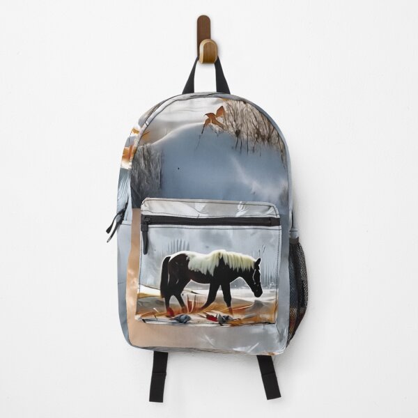 Item preview, Two Horses| On the Brink of Winter designed and sold by MaryFiore.