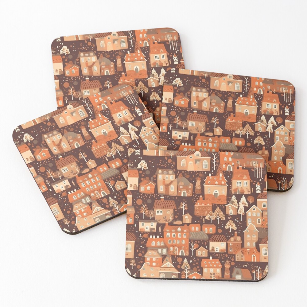 Item preview, Coasters (Set of 4) designed and sold by PrettyPatternss.