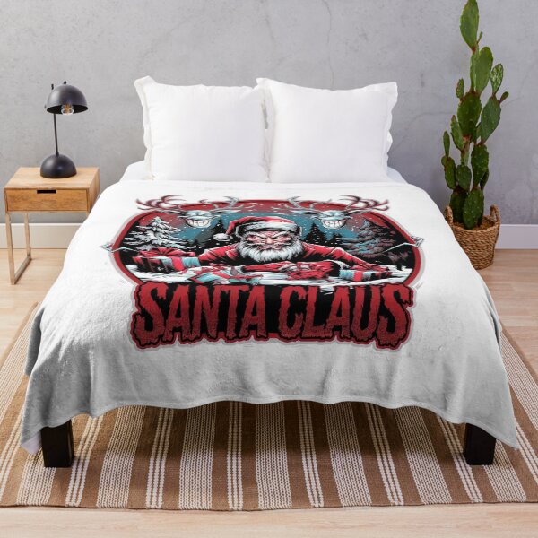 Item preview, Merry Christmas wishes the Bad Santa Claus designed and sold by AnimalsDH305.