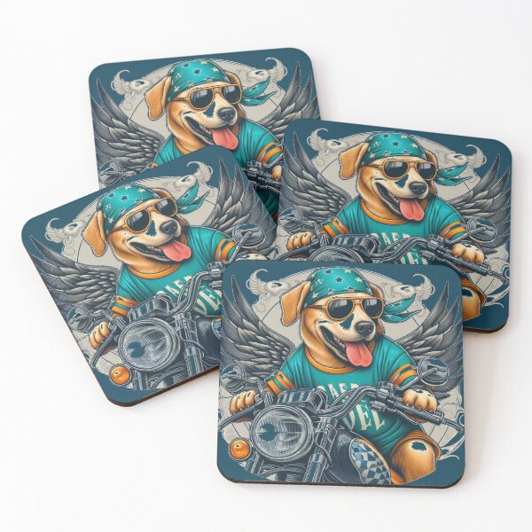 Item preview, Cool Biker Dog designed and sold by Arte82.