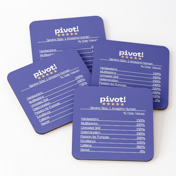 Item preview, PIVOT! Facts Label designed and sold by LilWildflowers.