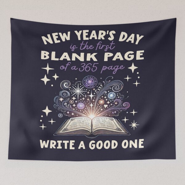 Item preview, new year quote designed and sold by samah82.