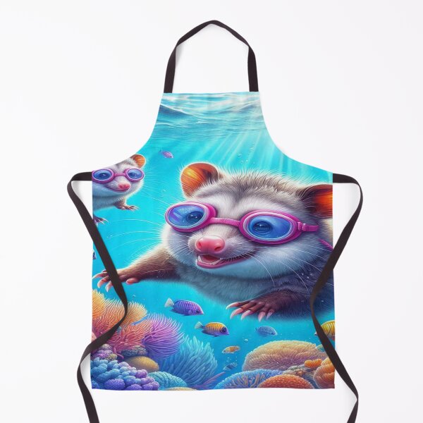 Item preview, Playful Possums Underwater designed and sold by Naomi Gutierrez Parrish.
