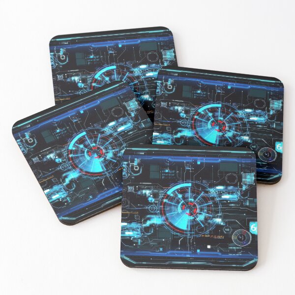 Item preview, Futuristic Circle Circuit designed and sold by momosstyle.