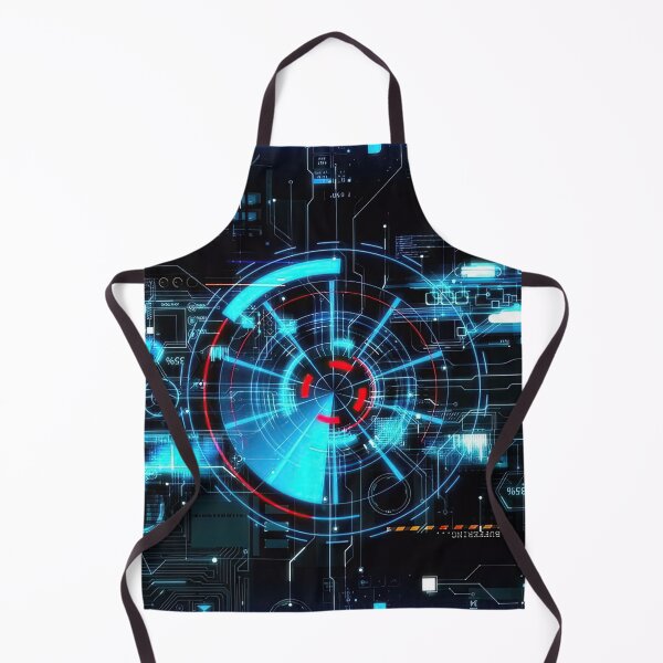 Item preview, Futuristic Circle Circuit designed and sold by momosstyle.