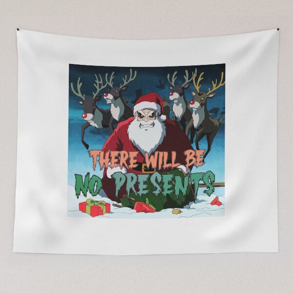 Item preview, Merry Christmas wishes the Bad Santa Claus designed and sold by AnimalsDH305.