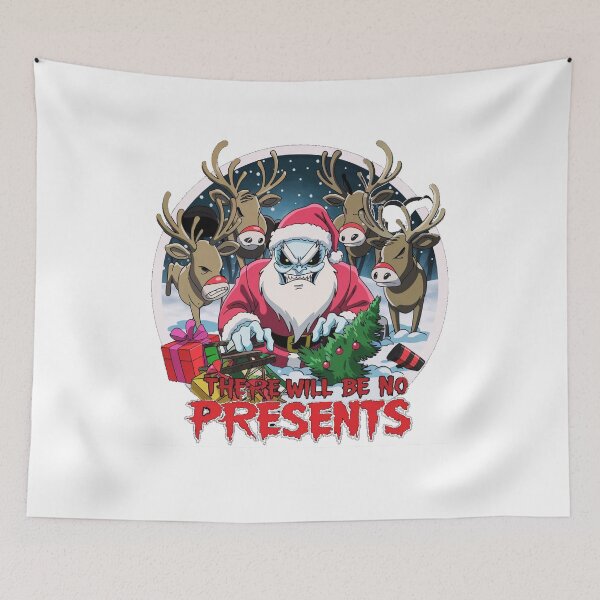 Item preview, Merry Christmas wishes the Bad Santa Claus designed and sold by AnimalsDH305.