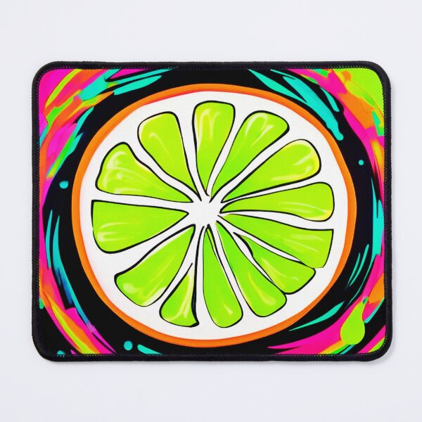 Item preview,  Lime Slice Pop Art designed and sold by Health And Fitness Posts e-Store.