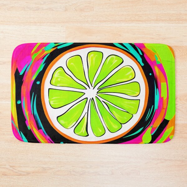 Item preview,  Lime Slice Pop Art designed and sold by Health And Fitness Posts e-Store.