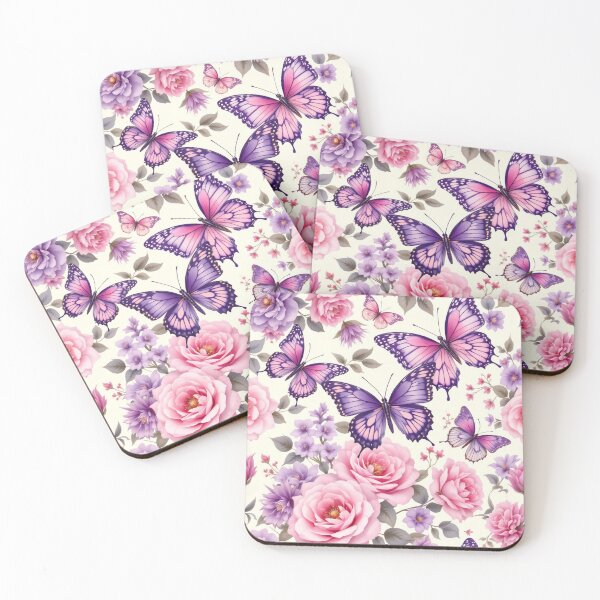 Item preview, pink butterflies designed and sold by jkrphoto.