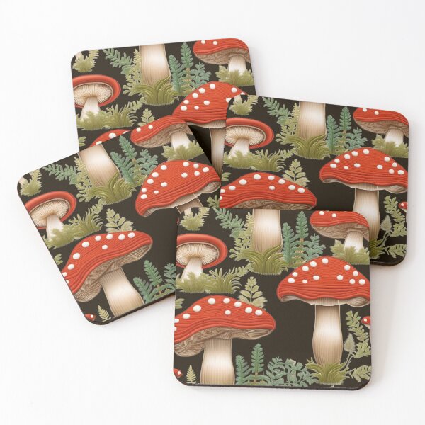 Item preview, Forest Mushroom Embroidery Pattern designed and sold by Ciervo Primavera.