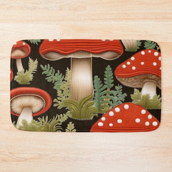 Item preview, Forest Mushroom Embroidery Pattern designed and sold by Ciervo Primavera.