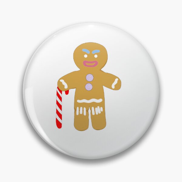 Item preview, Gingy Bread Man with Candy Cane designed and sold by AnimalCreations.