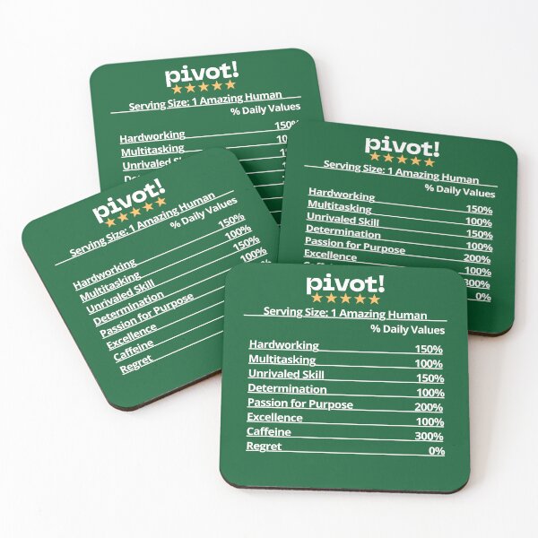 Item preview, PIVOT! Bold Facts Label designed and sold by LilWildflowers.