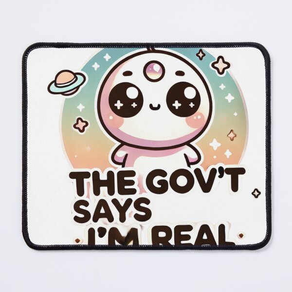Item preview, Cute Alien with Sparkly Background designed and sold by TommyD-Engineer.