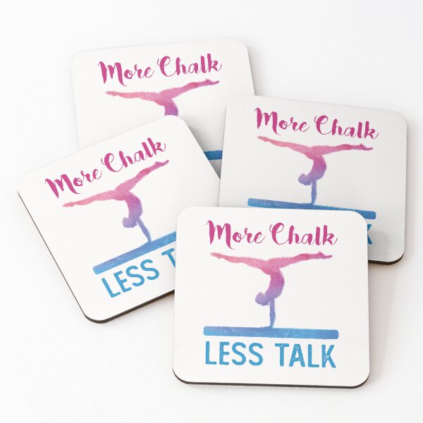Item preview, More Chalk Less Talk Gymnastics designed and sold by jaygo.