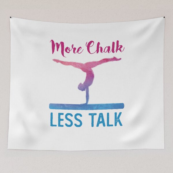 Item preview, More Chalk Less Talk Gymnastics designed and sold by jaygo.