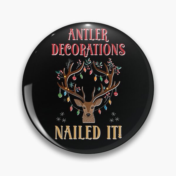 Item preview, Funny Reindeer Antler Christmas Lights designed and sold by Betsytiptoe.