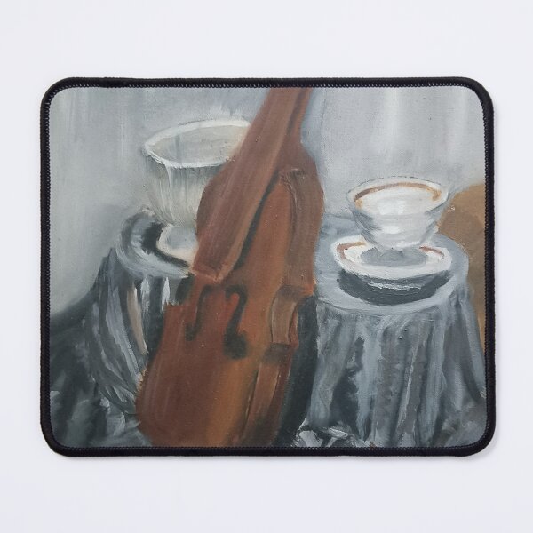 Item preview, Still Life Elegance: Oil Painting of a Violin designed and sold by JCRockDesign.