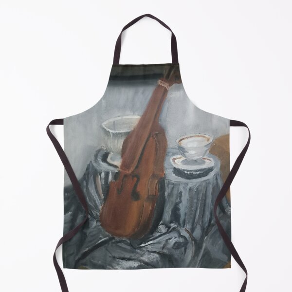 Item preview, Still Life Elegance: Oil Painting of a Violin designed and sold by JCRockDesign.