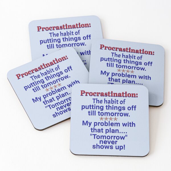 Item preview, Procrastination designed and sold by CammiesShop.