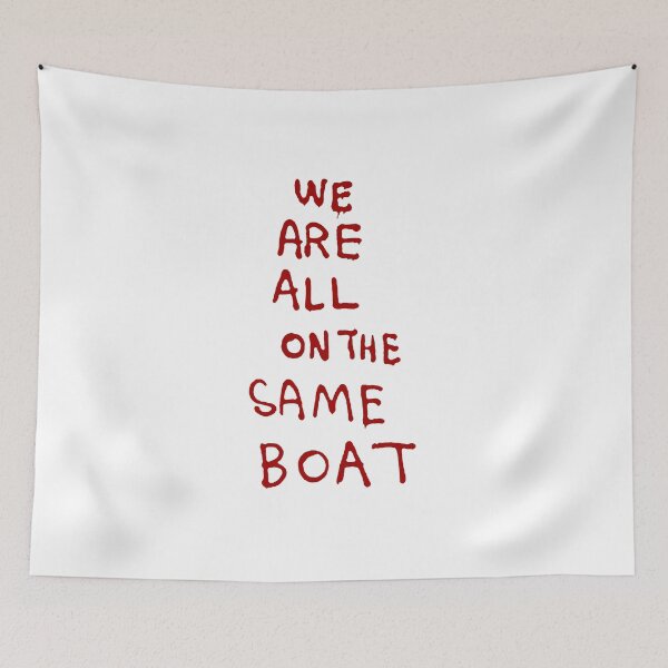 Item preview, On The Same Boat; Graffiti Style; designed and sold by StickerApe.