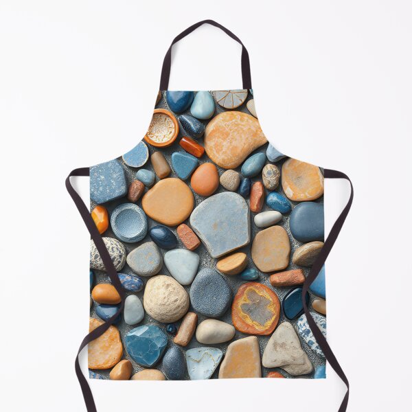 Item preview, Mosaic of Pebbles 1 designed and sold by blackwhiteblue.