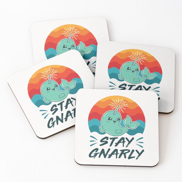 Item preview, Stay Gnarly Narwhal designed and sold by jaygo.