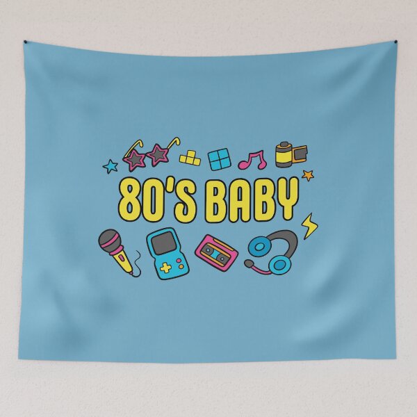 Item preview, 80'S BABY - Cassette Tapes Video Game Headphones Film designed and sold by Darling DeDe.