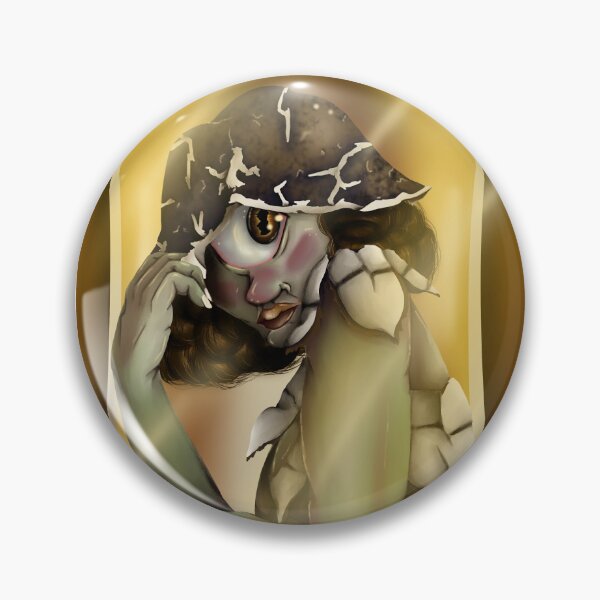 Item preview, Gaunt Earthstar Fungirl designed and sold by PurrrgatoriaArt.
