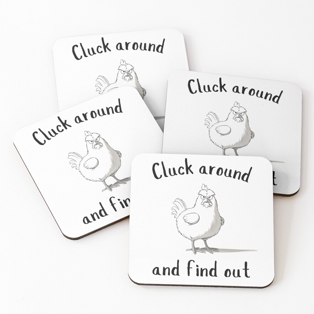 Item preview, Coasters (Set of 4) designed and sold by Ink-Drop.