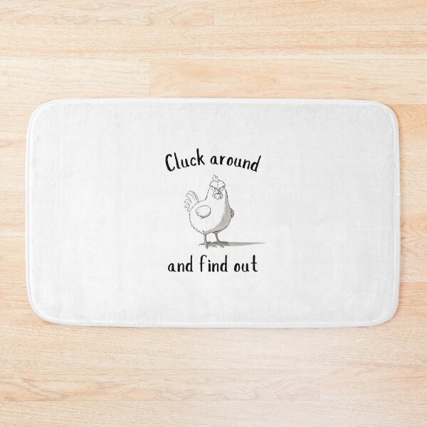Item preview, Cluck Around Grumpy Chicken designed and sold by Cindy Howe.