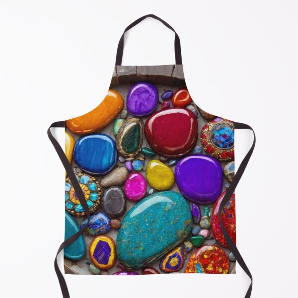 Item preview, Mosaic of Pebbles 2 designed and sold by blackwhiteblue.