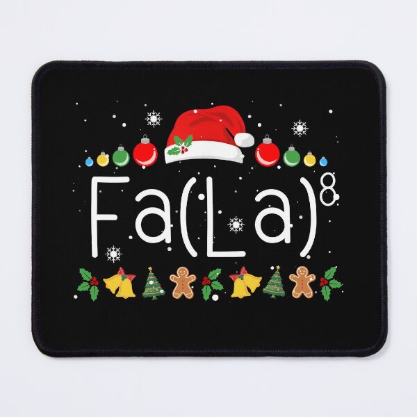 Item preview, FA (LA)8 Math Teacher Christmas Music designed and sold by BloomMarch.