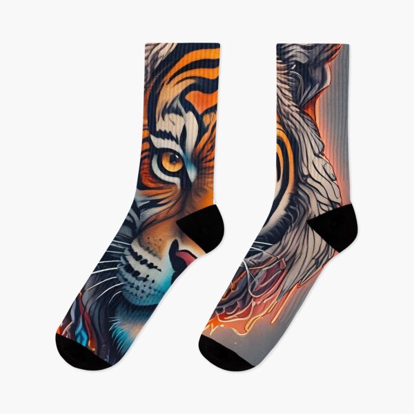 Item preview, Neon Tiger designed and sold by MatrixTattoo.