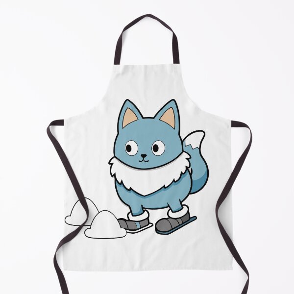 Item preview, Fluffy Cat Struggling to Walk with Oversized Snowshoes in the Deep Snow designed and sold by omerfdln34.