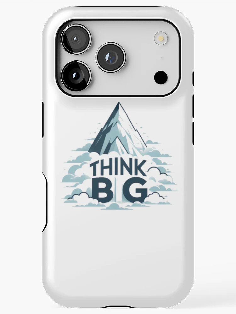 Thumbnail 1 of 4, iPhone Case, Think Big designed and sold by Monem-RASH.