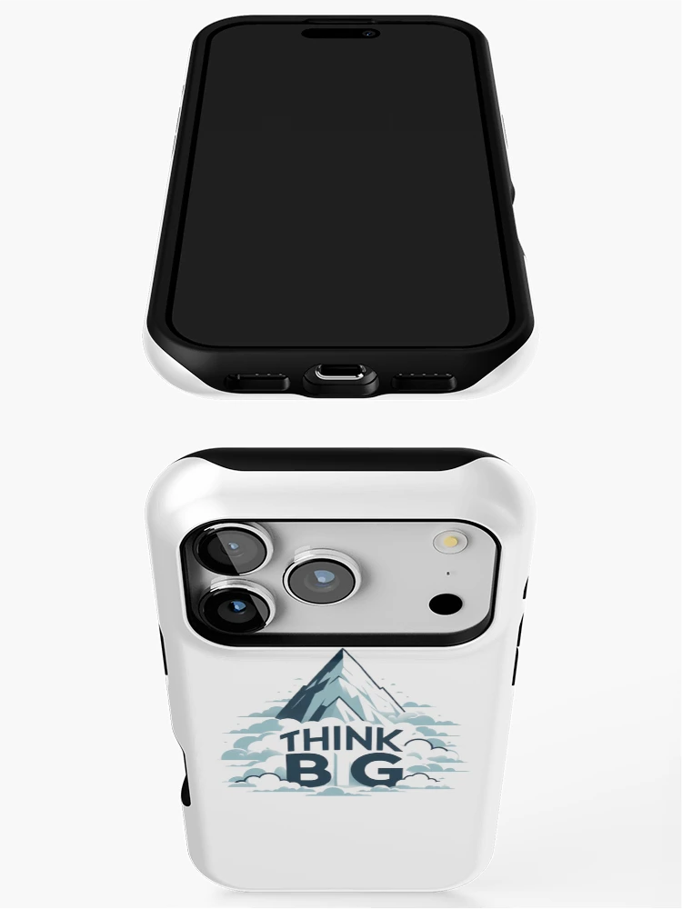 Thumbnail 3 of 4, iPhone Case, Think Big designed and sold by Monem-RASH.