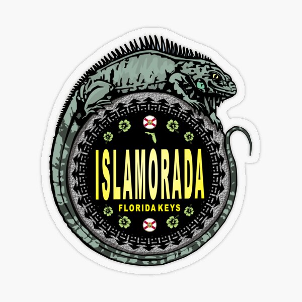 Item preview, Islamorada Florida Keys iguana designed and sold by studioss76.