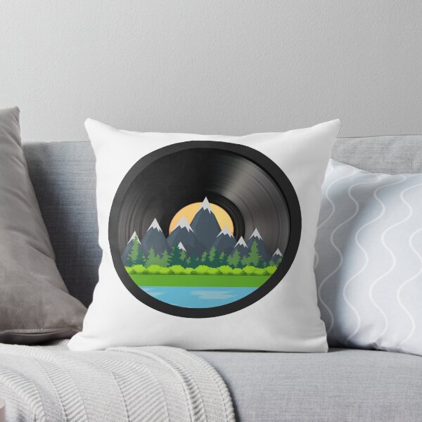 Item preview, Mountains on Vinyl: A Harmonious Blend of Music and Nature designed and sold by JCRockDesign.