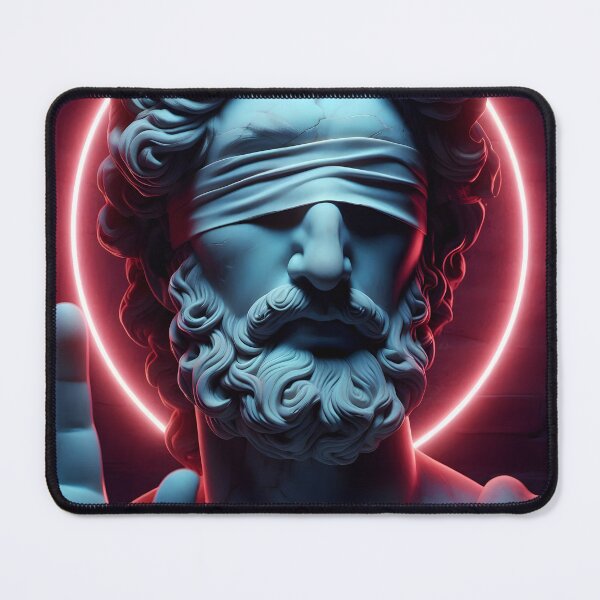 Item preview, a figure with a blindfold, symbolizing impartiality and fairness designed and sold by ShihawyAhmad.